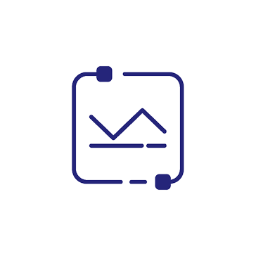 Growth metrics icon